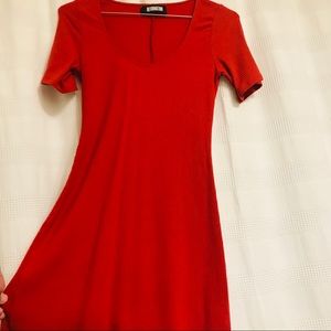Reformation rib knit dress